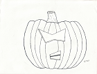 Robo Red jack-o'-lantern