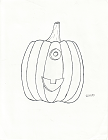 Yorp jack-o'-lantern